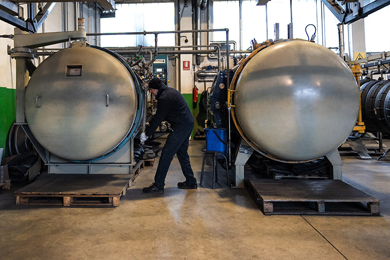 Vulcanizzazione in autoclave